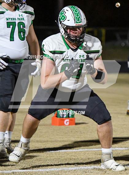 Thumbnail 3 in Richmond vs. Myers Park (NCHSAA 4AA 3rd Round Playoff) photogallery.
