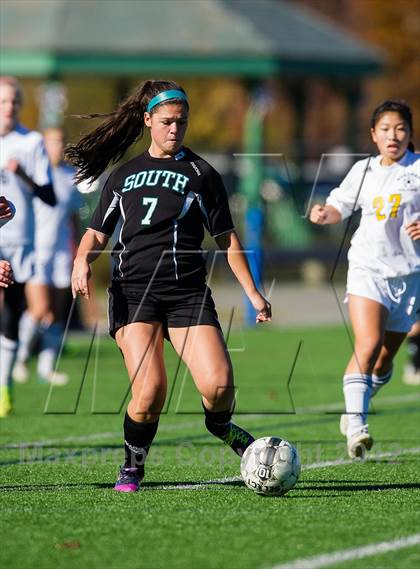 Thumbnail 2 in Plymouth South @ Needham (MIAA Division 1 South 1st Round) photogallery.