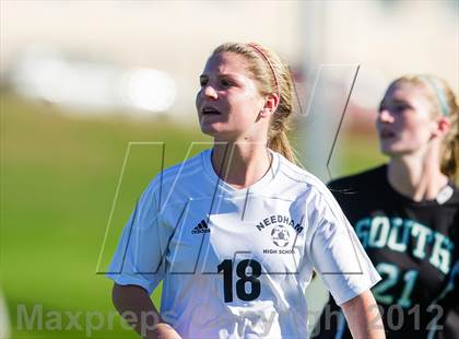 Thumbnail 3 in Plymouth South @ Needham (MIAA Division 1 South 1st Round) photogallery.