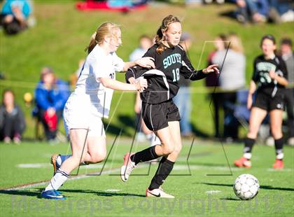 Thumbnail 3 in Plymouth South @ Needham (MIAA Division 1 South 1st Round) photogallery.