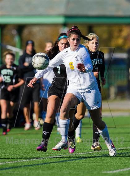Thumbnail 2 in Plymouth South @ Needham (MIAA Division 1 South 1st Round) photogallery.