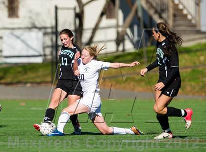 Thumbnail 2 in Plymouth South @ Needham (MIAA Division 1 South 1st Round) photogallery.