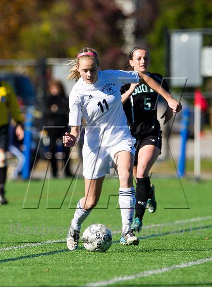 Thumbnail 2 in Plymouth South @ Needham (MIAA Division 1 South 1st Round) photogallery.