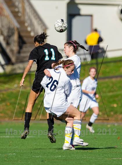 Thumbnail 2 in Plymouth South @ Needham (MIAA Division 1 South 1st Round) photogallery.