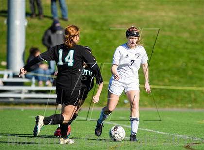 Thumbnail 3 in Plymouth South @ Needham (MIAA Division 1 South 1st Round) photogallery.