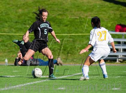 Thumbnail 3 in Plymouth South @ Needham (MIAA Division 1 South 1st Round) photogallery.