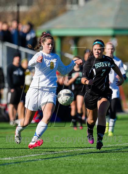 Thumbnail 1 in Plymouth South @ Needham (MIAA Division 1 South 1st Round) photogallery.