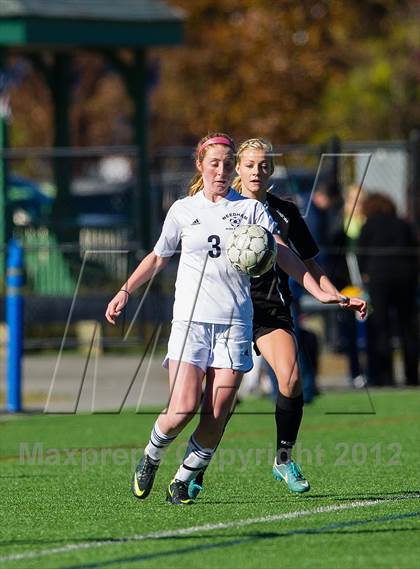 Thumbnail 3 in Plymouth South @ Needham (MIAA Division 1 South 1st Round) photogallery.