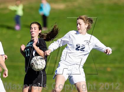 Thumbnail 3 in Plymouth South @ Needham (MIAA Division 1 South 1st Round) photogallery.