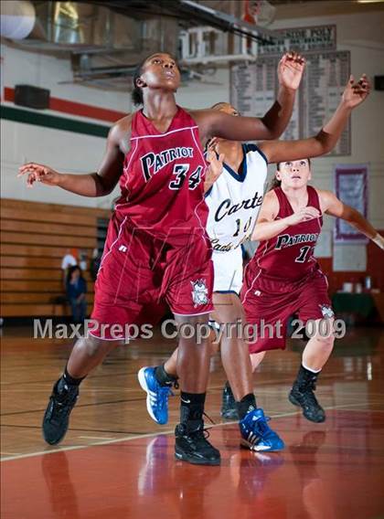 Thumbnail 3 in Carter vs. Patriot (Lady Bears Holiday Classic) photogallery.