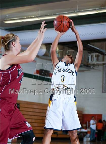 Thumbnail 1 in Carter vs. Patriot (Lady Bears Holiday Classic) photogallery.