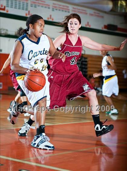 Thumbnail 1 in Carter vs. Patriot (Lady Bears Holiday Classic) photogallery.