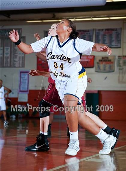 Thumbnail 3 in Carter vs. Patriot (Lady Bears Holiday Classic) photogallery.