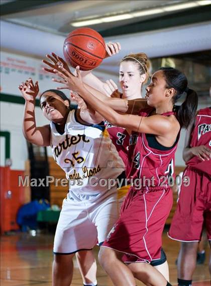 Thumbnail 1 in Carter vs. Patriot (Lady Bears Holiday Classic) photogallery.