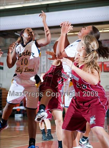Thumbnail 2 in Carter vs. Patriot (Lady Bears Holiday Classic) photogallery.