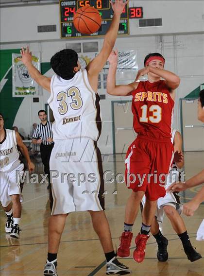 Thumbnail 2 in Paraclete vs. Kennedy (Canyon Classic) photogallery.