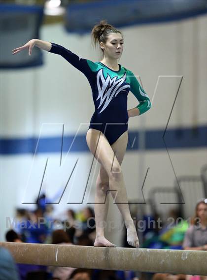 Thumbnail 1 in CHSAA 5A State Gymnastics Championships photogallery.