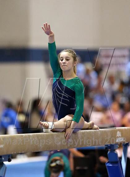 Thumbnail 1 in CHSAA 5A State Gymnastics Championships photogallery.