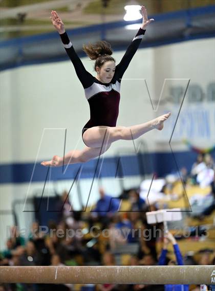Thumbnail 1 in CHSAA 5A State Gymnastics Championships photogallery.