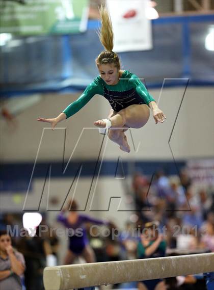 Thumbnail 2 in CHSAA 5A State Gymnastics Championships photogallery.