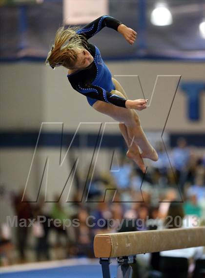 Thumbnail 2 in CHSAA 5A State Gymnastics Championships photogallery.