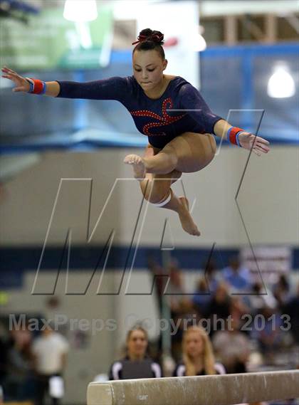 Thumbnail 1 in CHSAA 5A State Gymnastics Championships photogallery.
