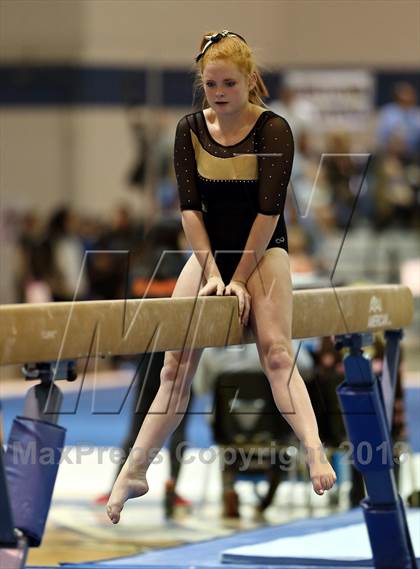 Thumbnail 2 in CHSAA 5A State Gymnastics Championships photogallery.