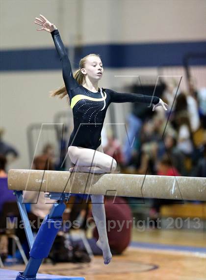 Thumbnail 2 in CHSAA 5A State Gymnastics Championships photogallery.
