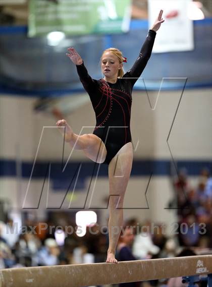 Thumbnail 3 in CHSAA 5A State Gymnastics Championships photogallery.