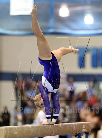 Thumbnail 1 in CHSAA 5A State Gymnastics Championships photogallery.