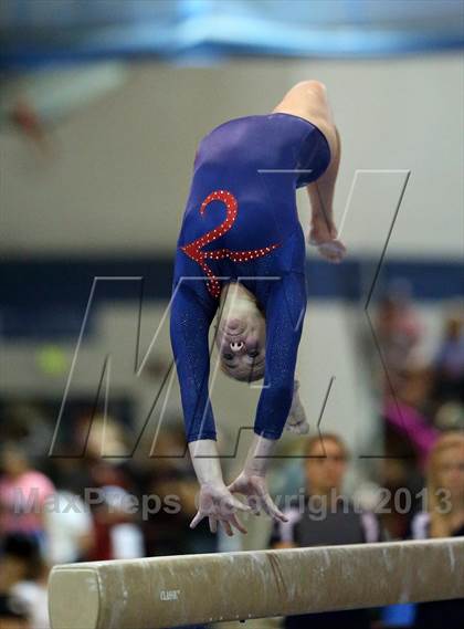 Thumbnail 1 in CHSAA 5A State Gymnastics Championships photogallery.