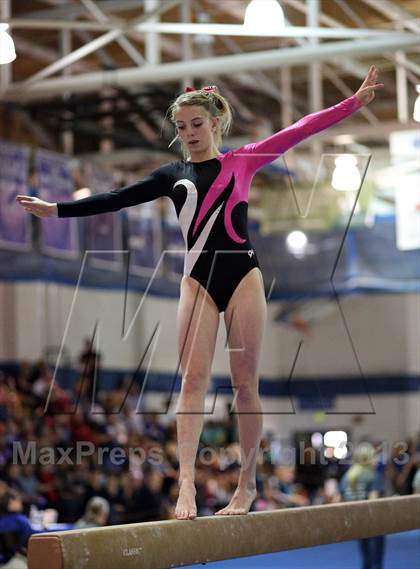 Thumbnail 2 in CHSAA 5A State Gymnastics Championships photogallery.