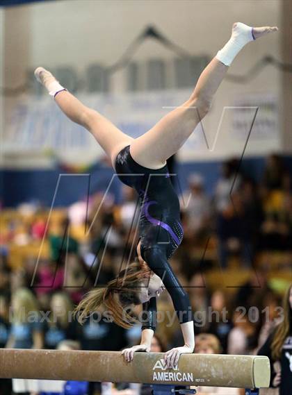 Thumbnail 3 in CHSAA 5A State Gymnastics Championships photogallery.