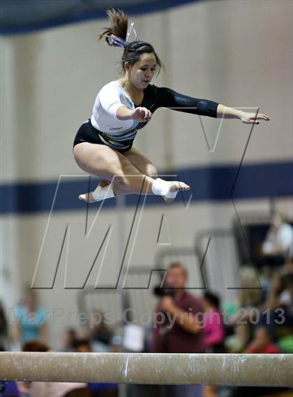 Thumbnail 1 in CHSAA 5A State Gymnastics Championships photogallery.