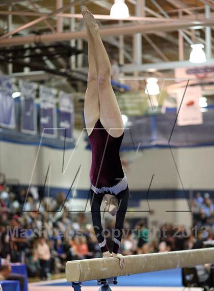 Thumbnail 2 in CHSAA 5A State Gymnastics Championships photogallery.