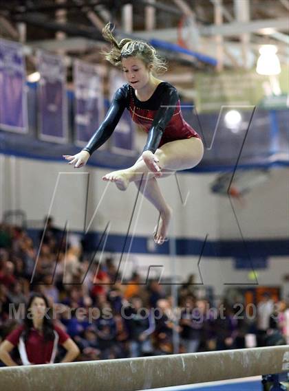 Thumbnail 2 in CHSAA 5A State Gymnastics Championships photogallery.