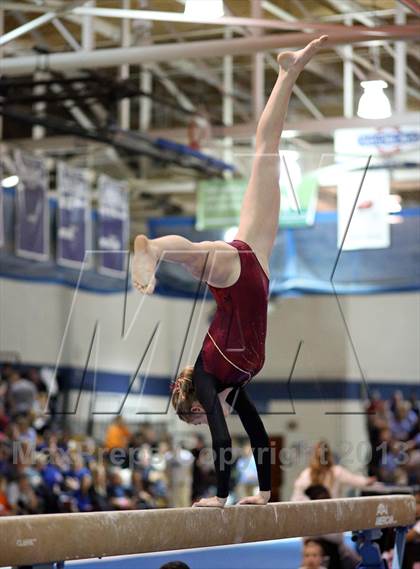 Thumbnail 2 in CHSAA 5A State Gymnastics Championships photogallery.