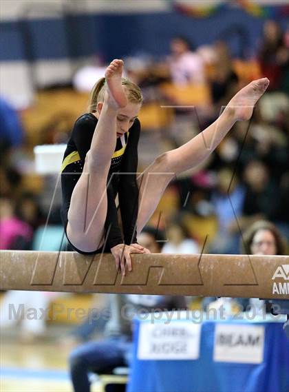 Thumbnail 2 in CHSAA 5A State Gymnastics Championships photogallery.