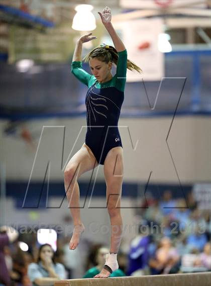 Thumbnail 3 in CHSAA 5A State Gymnastics Championships photogallery.