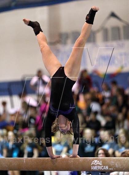 Thumbnail 2 in CHSAA 5A State Gymnastics Championships photogallery.