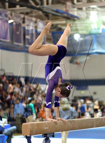 Thumbnail 1 in CHSAA 5A State Gymnastics Championships photogallery.