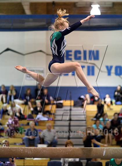 Thumbnail 3 in CHSAA 5A State Gymnastics Championships photogallery.