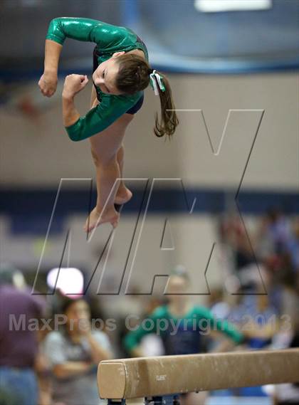 Thumbnail 3 in CHSAA 5A State Gymnastics Championships photogallery.