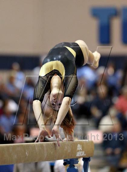 Thumbnail 3 in CHSAA 5A State Gymnastics Championships photogallery.