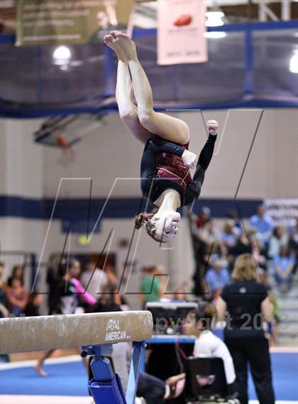 Thumbnail 3 in CHSAA 5A State Gymnastics Championships photogallery.
