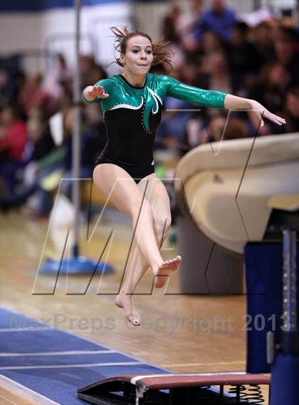 Thumbnail 1 in CHSAA 5A State Gymnastics Championships photogallery.