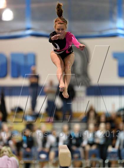 Thumbnail 1 in CHSAA 5A State Gymnastics Championships photogallery.