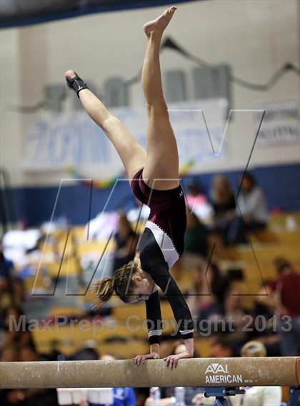 Thumbnail 3 in CHSAA 5A State Gymnastics Championships photogallery.