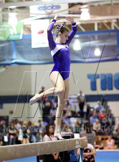 Thumbnail 3 in CHSAA 5A State Gymnastics Championships photogallery.