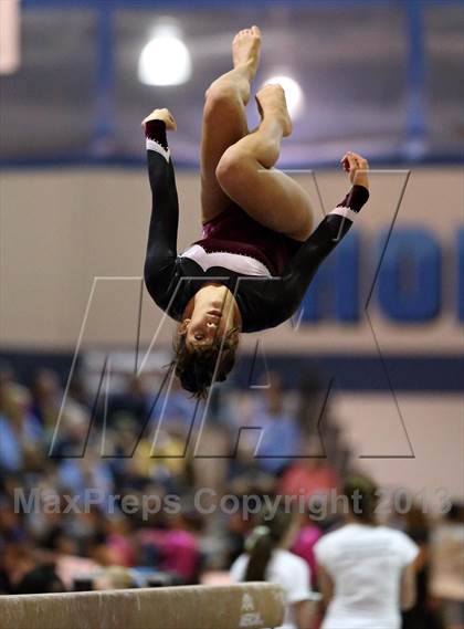 Thumbnail 1 in CHSAA 5A State Gymnastics Championships photogallery.